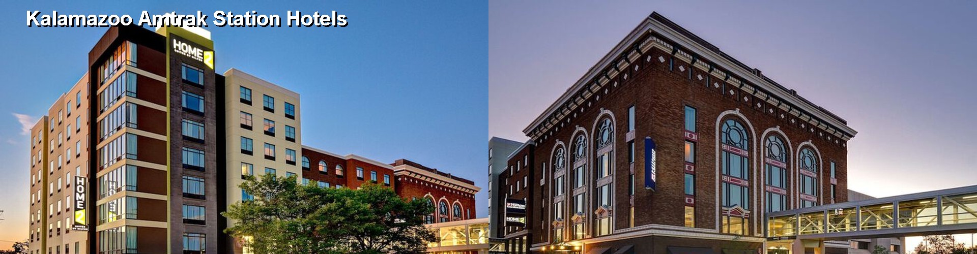 2 Best Hotels near Kalamazoo Amtrak Station