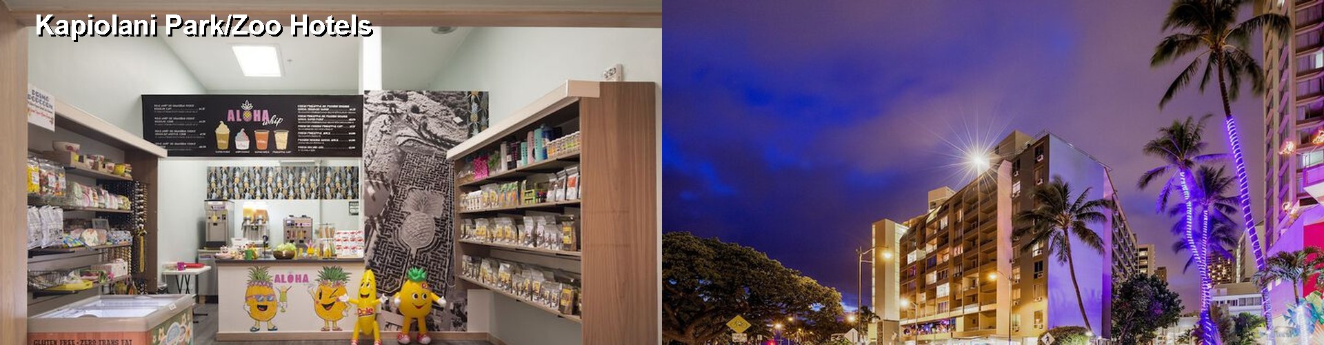2 Best Hotels near Kapiolani Park/Zoo