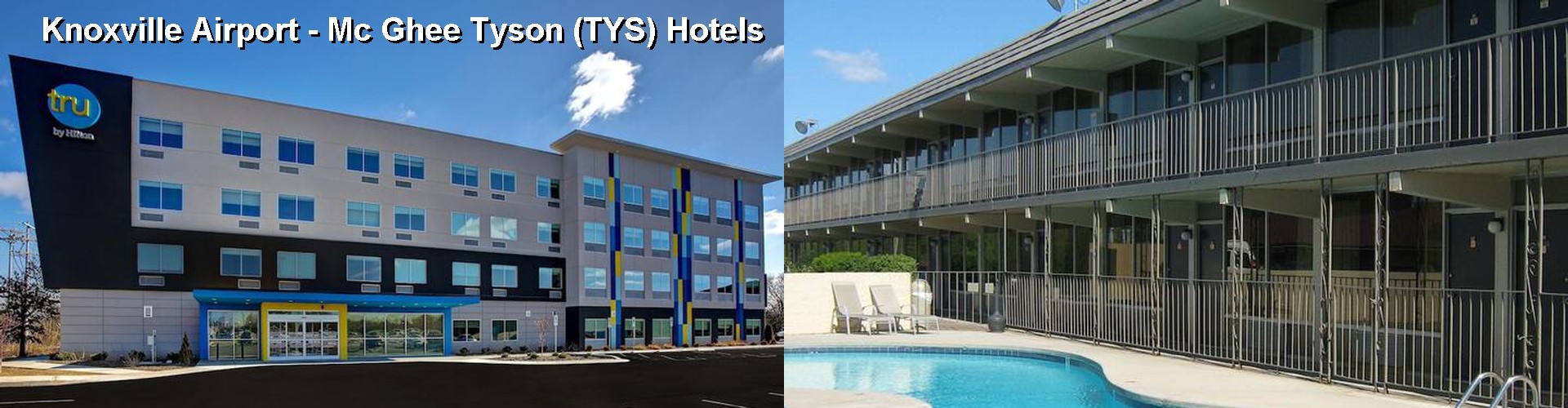 5 Best Hotels near Knoxville Airport - Mc Ghee Tyson (TYS)
