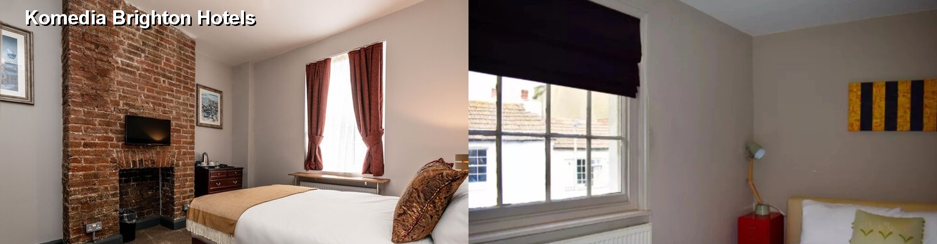 3 Best Hotels near Komedia Brighton