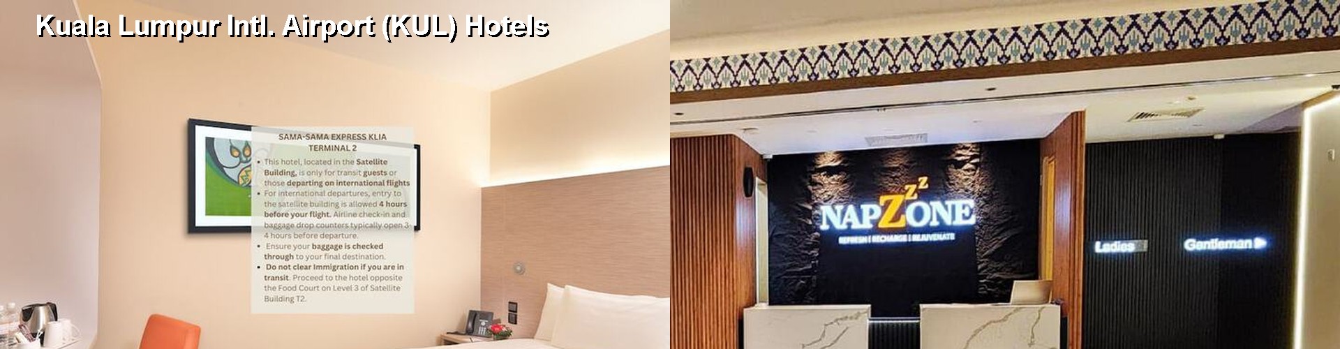 3 Best Hotels near Kuala Lumpur Intl. Airport (KUL)