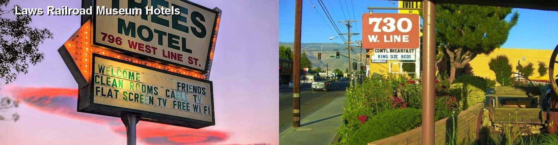 5 Best Hotels near Laws Railroad Museum