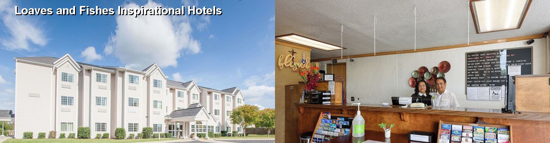 2 Best Hotels near Loaves and Fishes Inspirational