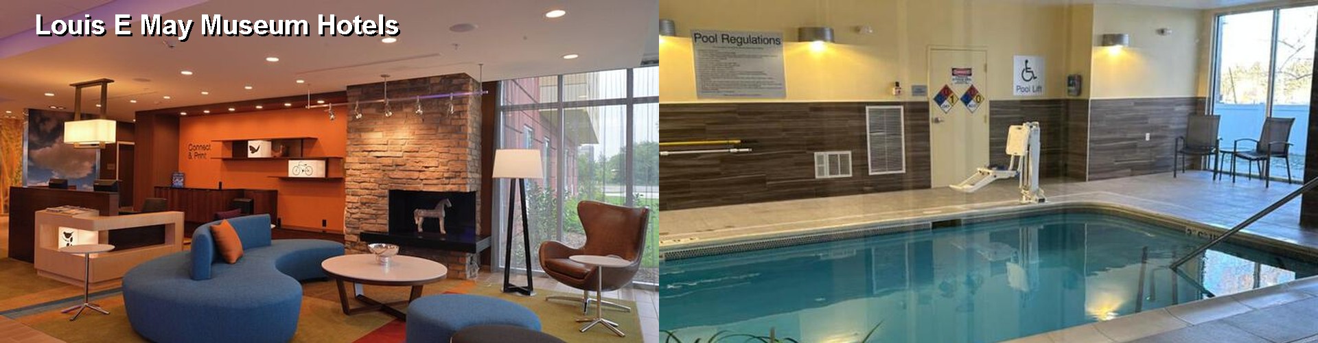 5 Best Hotels near Louis E May Museum