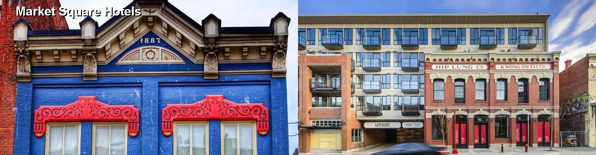 4 Best Hotels near Market Square