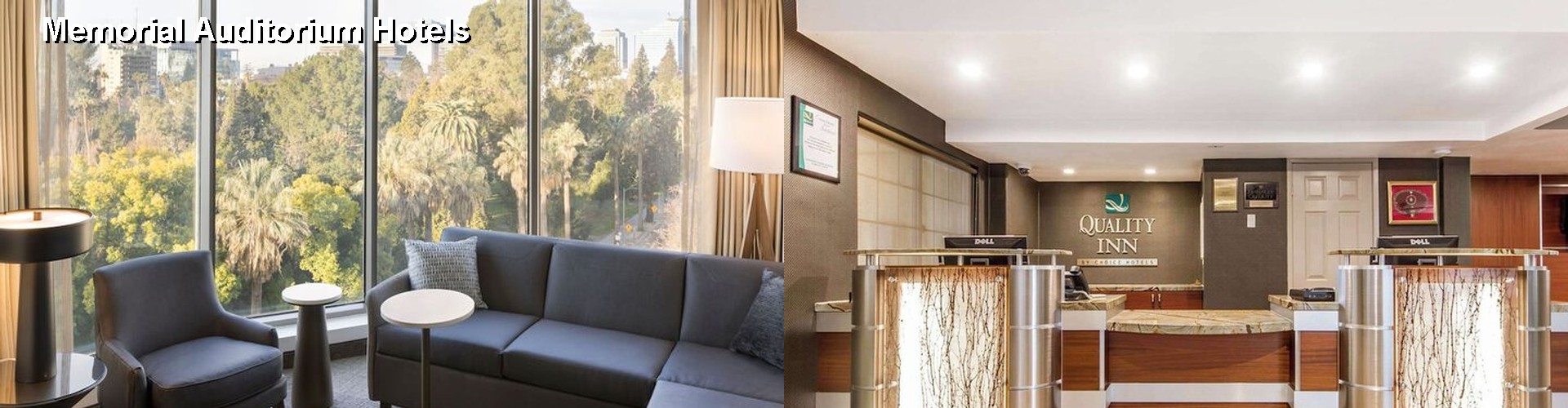 4 Best Hotels near Memorial Auditorium