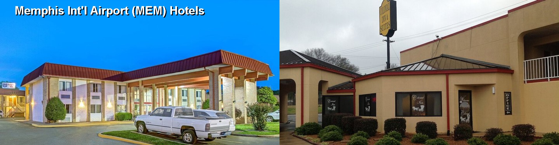 3 Best Hotels near Memphis Int'l Airport (MEM)