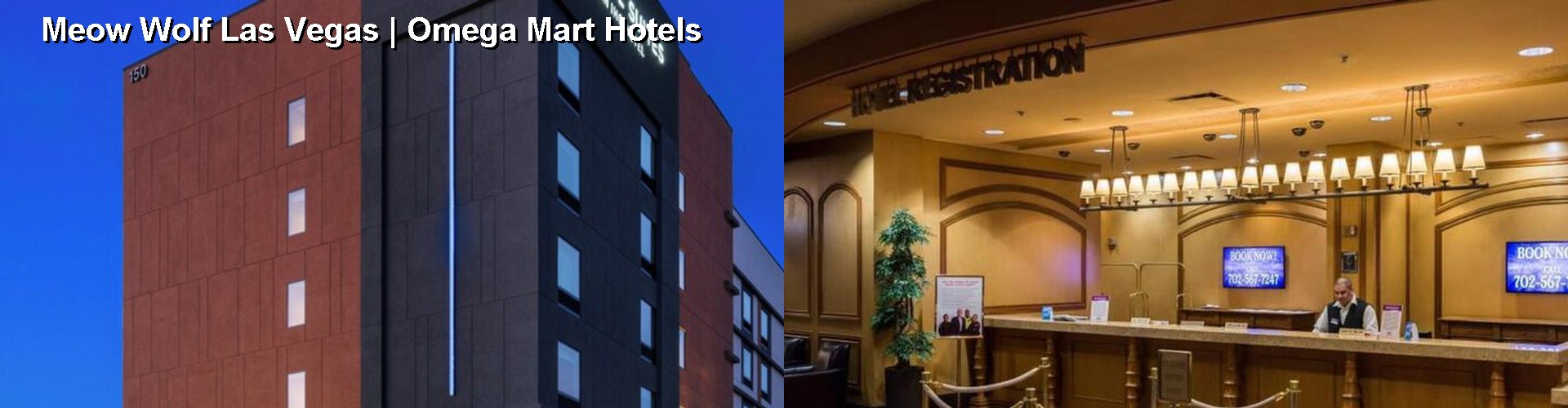 4 Best Hotels near Meow Wolf Las Vegas | Omega Mart
