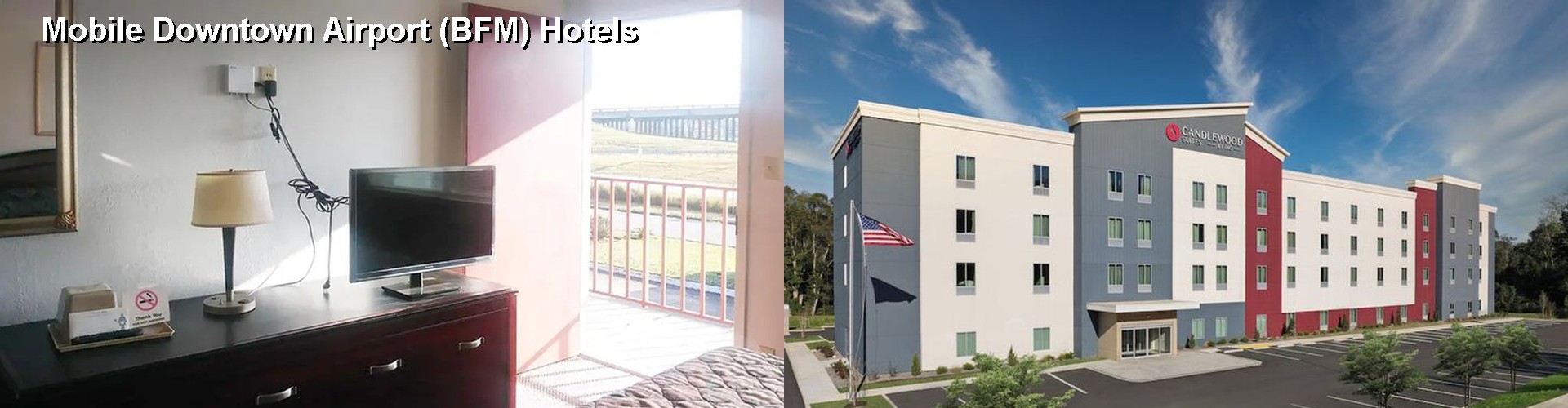 4 Best Hotels near Mobile Downtown Airport (BFM)