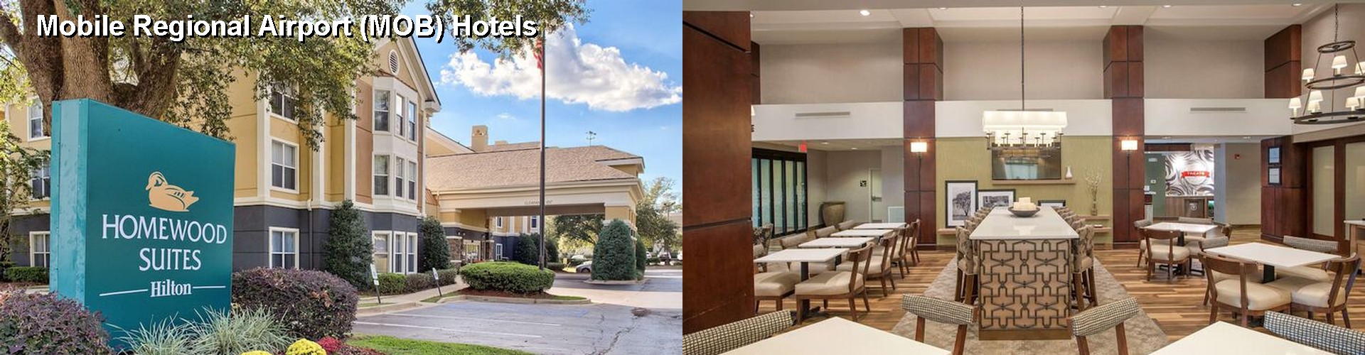 4 Best Hotels near Mobile Regional Airport (MOB)