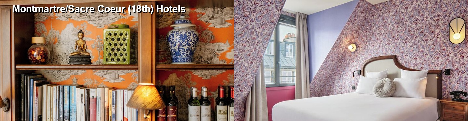 5 Best Hotels near Montmartre/Sacre Coeur (18th)