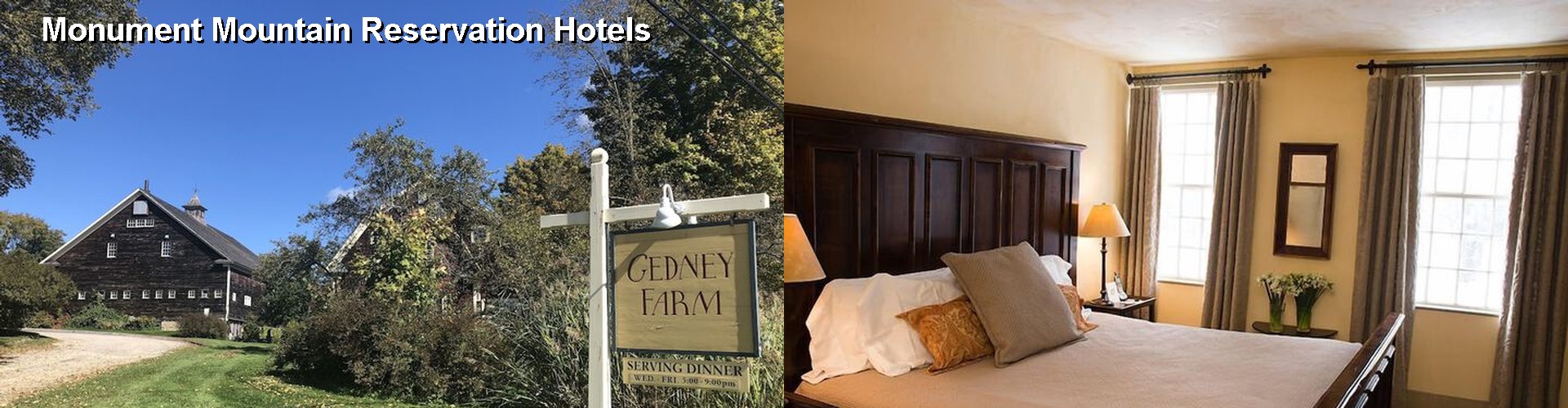 5 Best Hotels near Monument Mountain Reservation