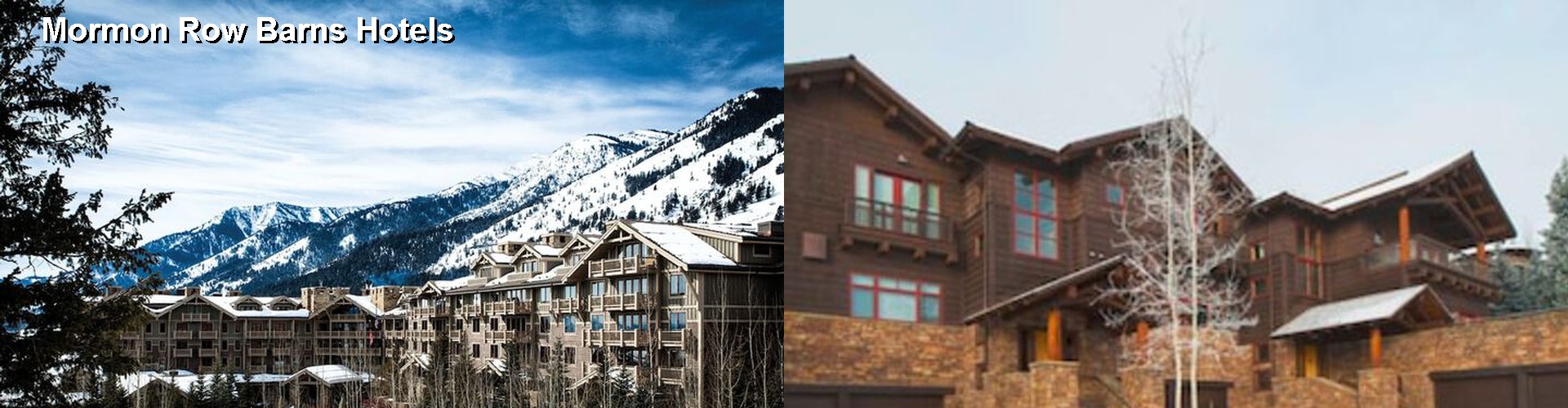5 Best Hotels near Mormon Row Barns