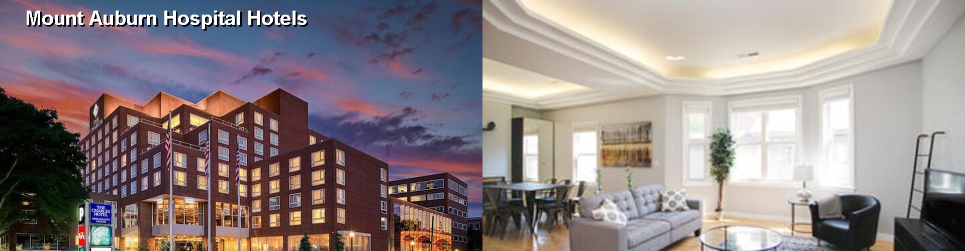 4 Best Hotels near Mount Auburn Hospital