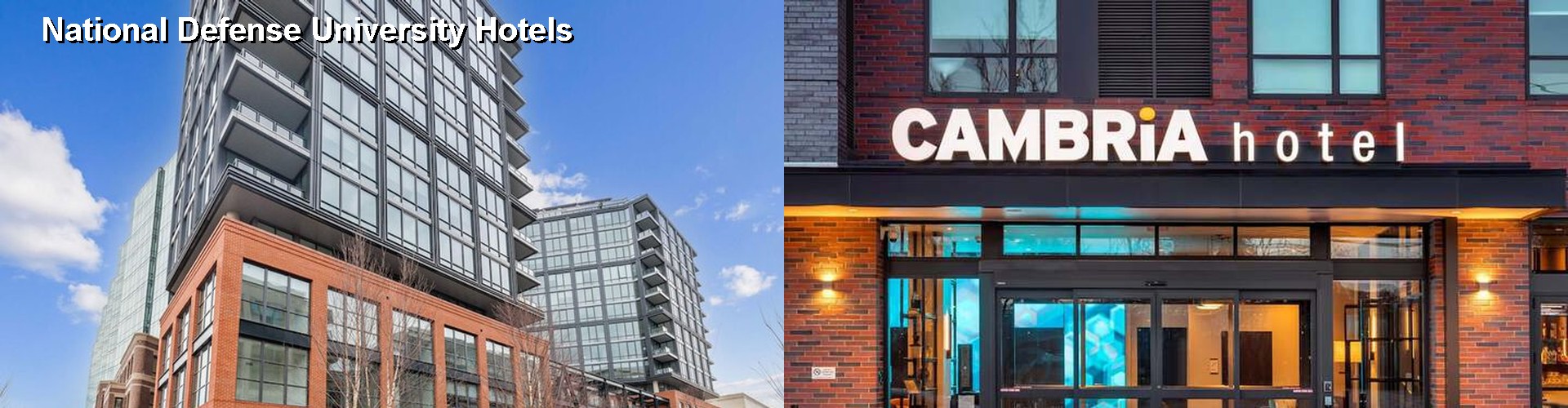4 Best Hotels near National Defense University