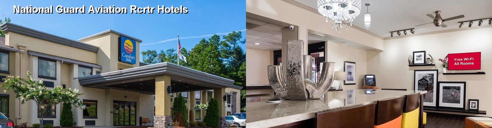 5 Best Hotels near National Guard Aviation Rcrtr