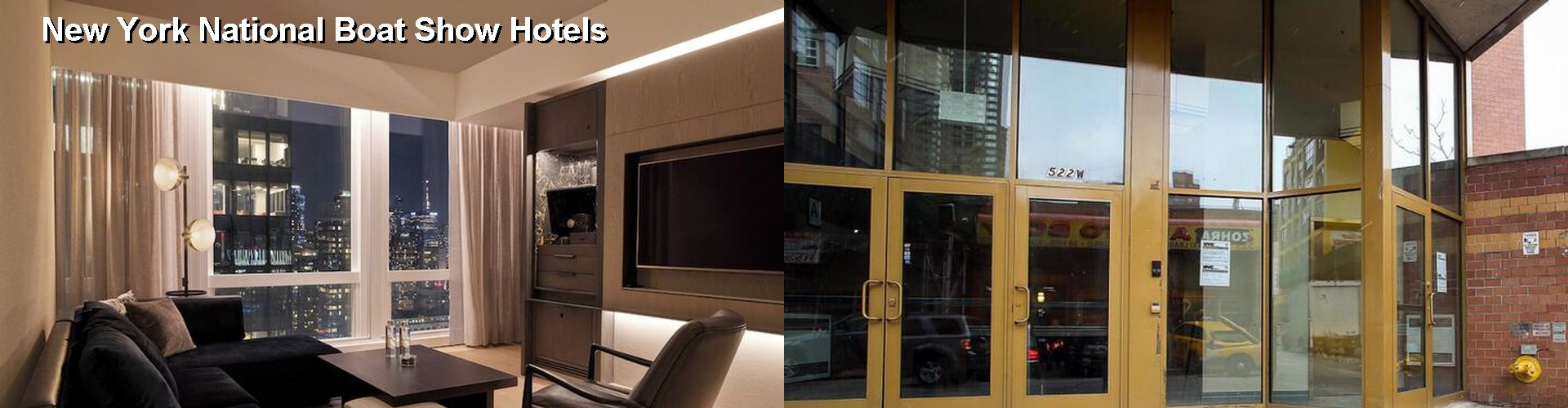 4 Best Hotels near New York National Boat Show