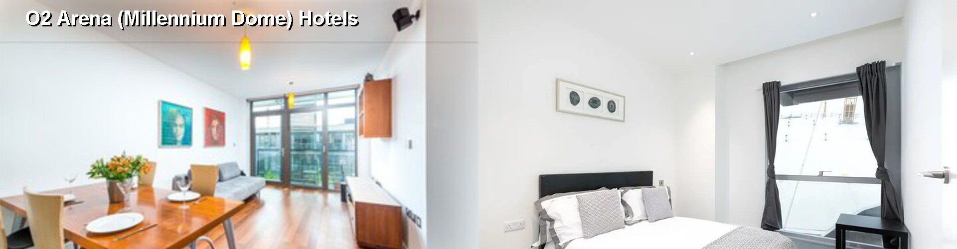 2 Best Hotels near O2 Arena (Millennium Dome)