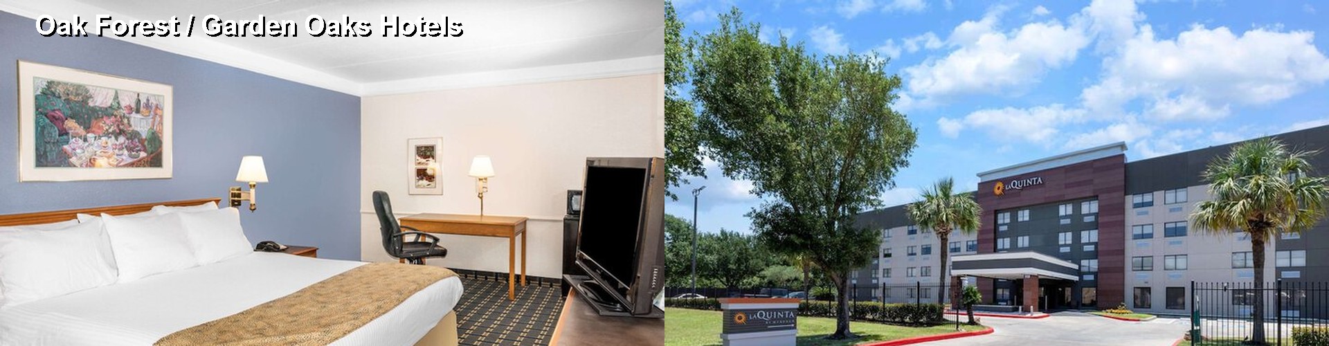 5 Best Hotels near Oak Forest / Garden Oaks