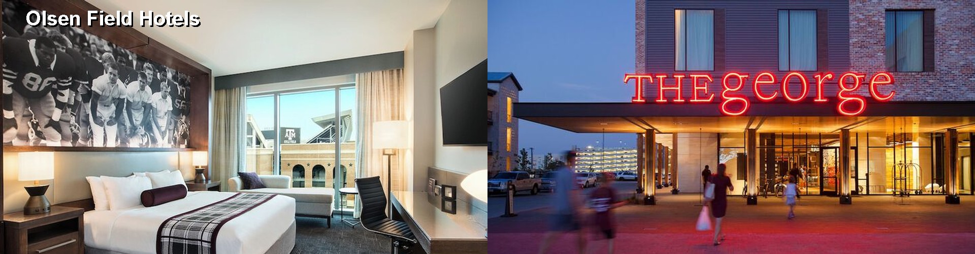 3 Best Hotels near Olsen Field