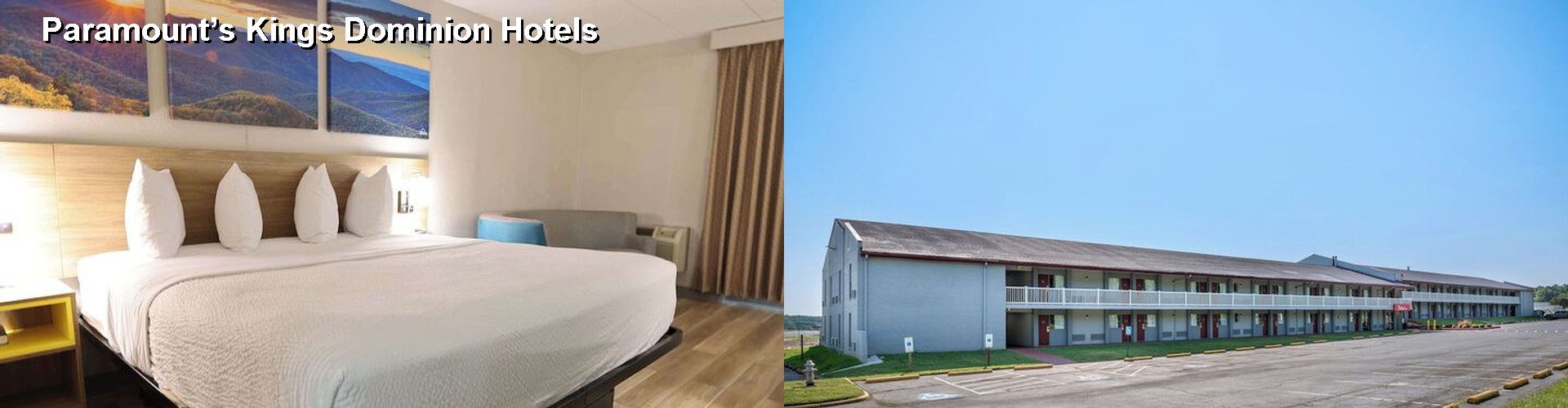2 Best Hotels near Paramount’s Kings Dominion