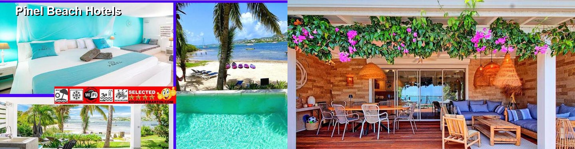 0 Best Hotels near Pinel Beach