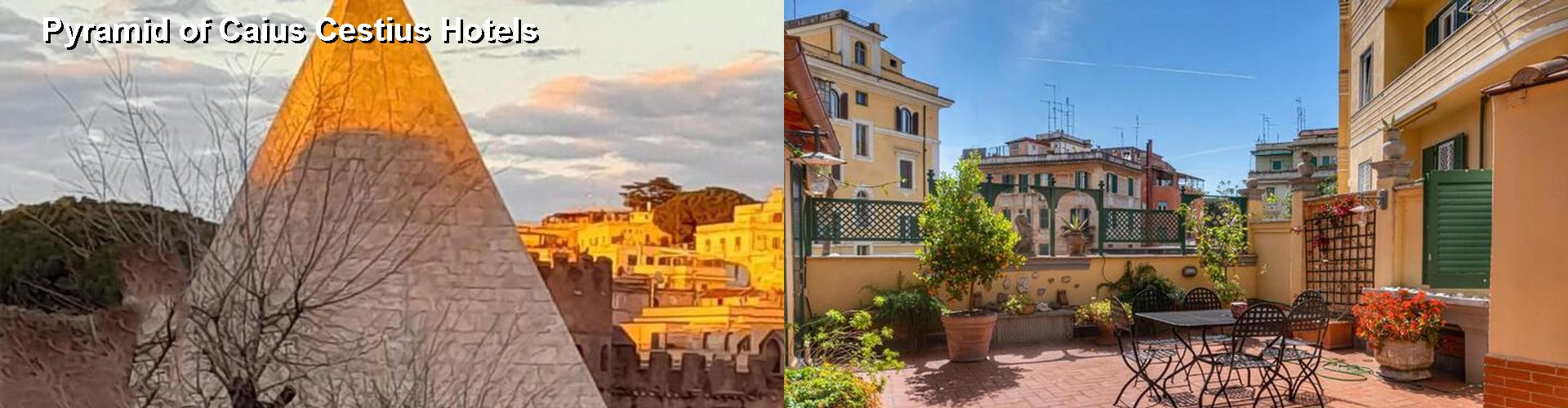 1 Best Hotels near Pyramid of Caius Cestius