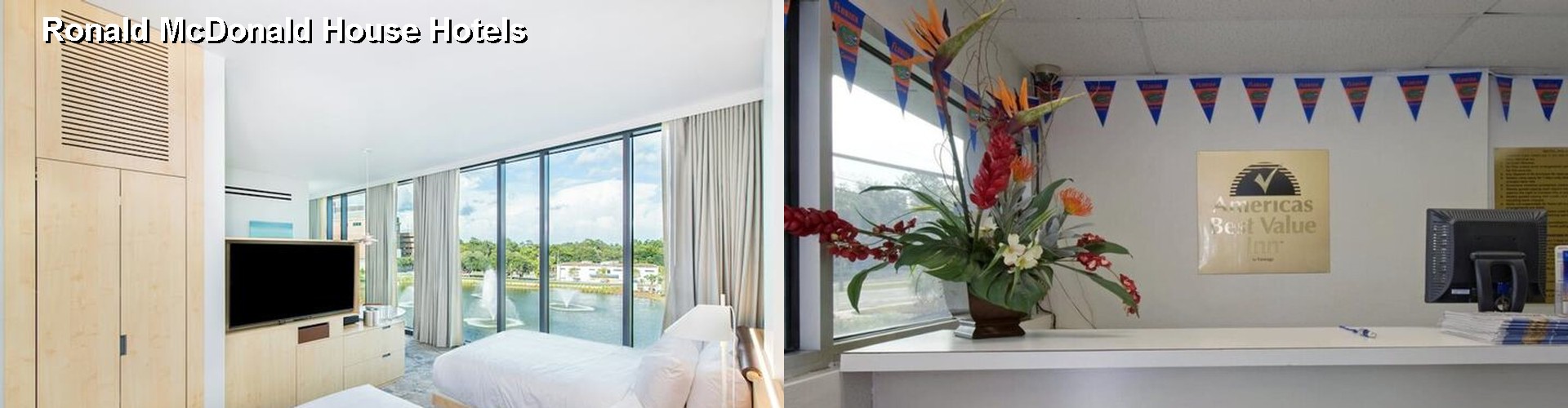 4 Best Hotels near Ronald McDonald House