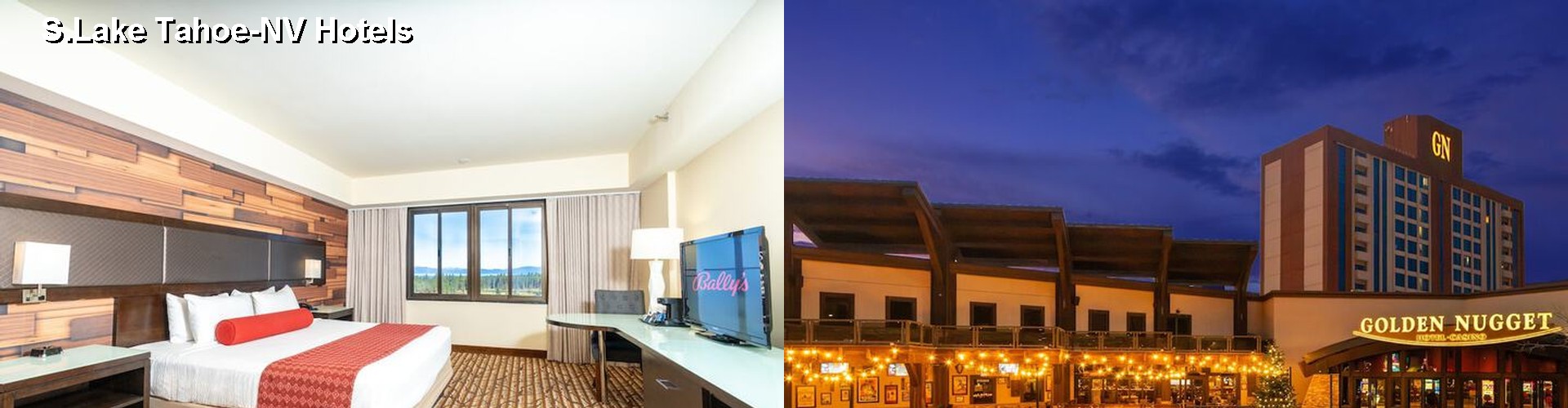3 Best Hotels near S.Lake Tahoe-NV