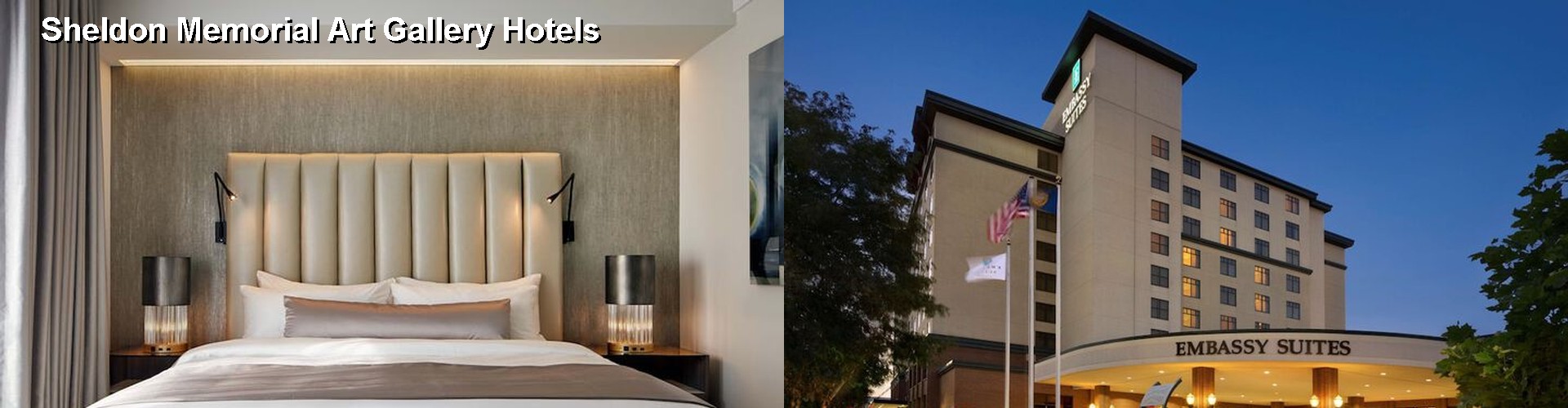 5 Best Hotels near Sheldon Memorial Art Gallery