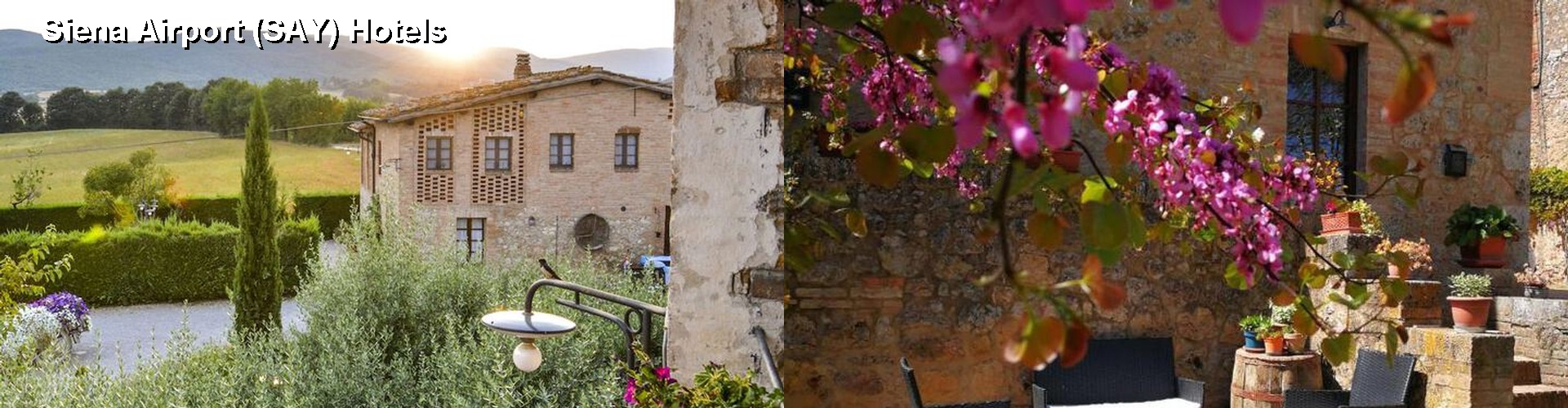 5 Best Hotels near Siena Airport (SAY)
