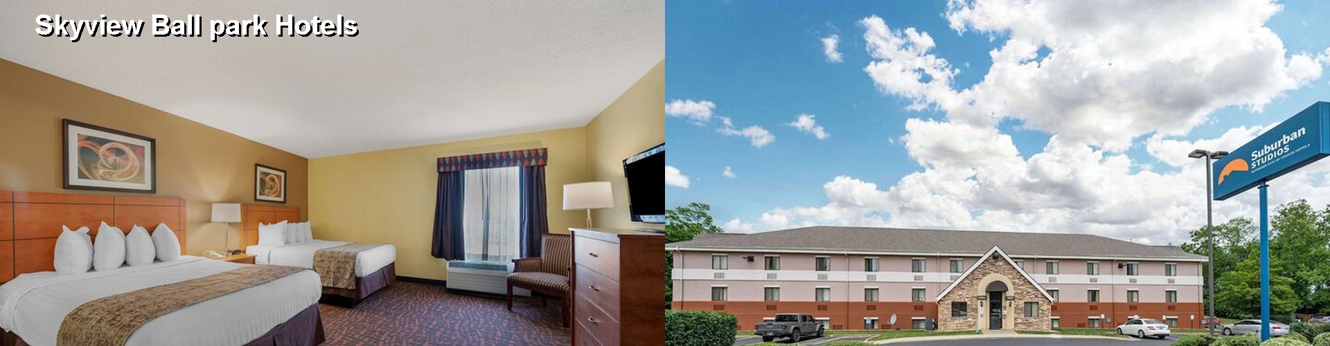 5 Best Hotels near Skyview Ball park