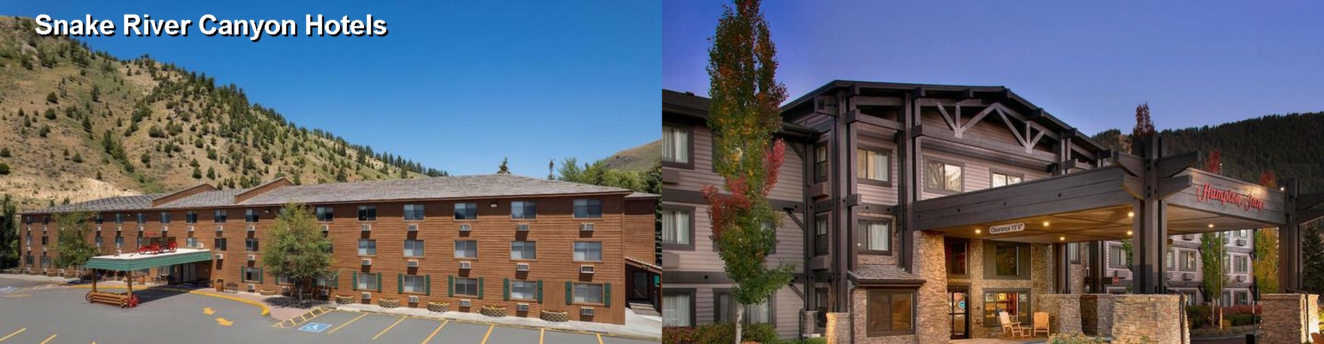 5 Best Hotels near Snake River Canyon
