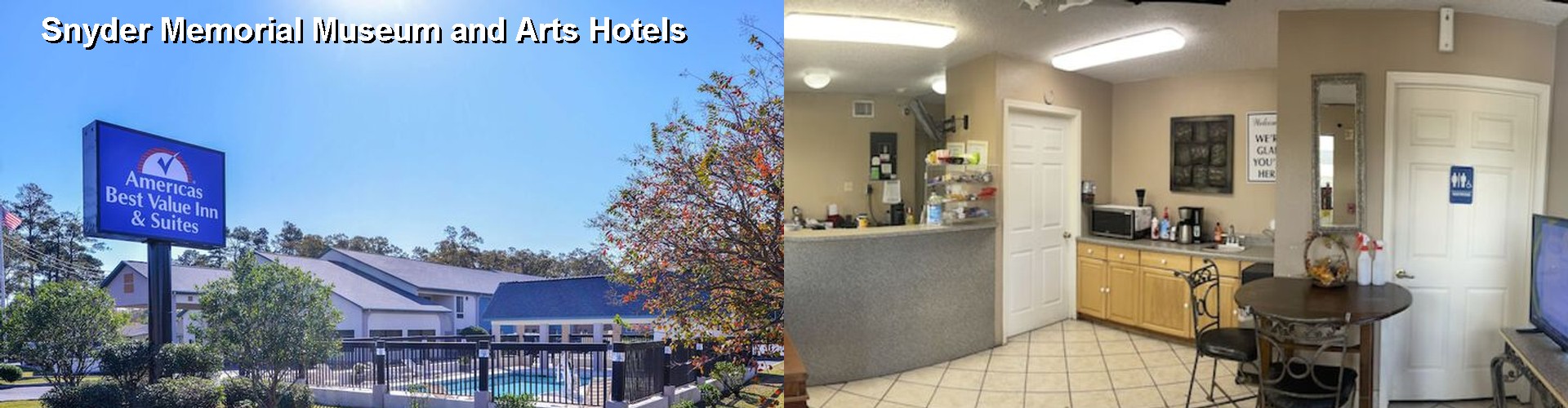 5 Best Hotels near Snyder Memorial Museum and Arts