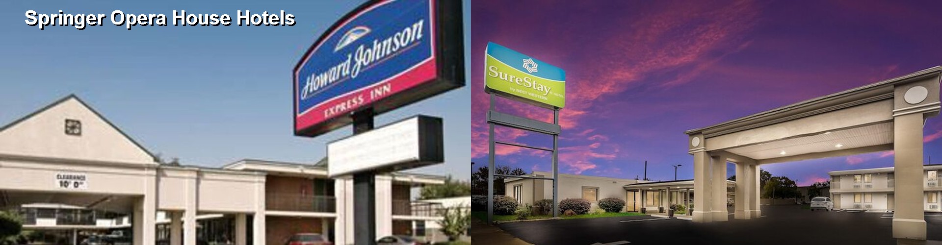 5 Best Hotels near Springer Opera House