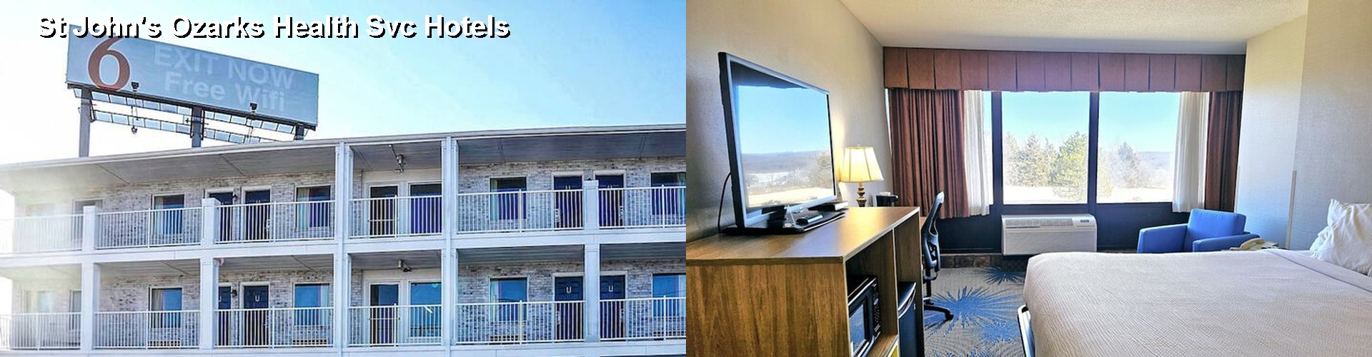 4 Best Hotels near St John's Ozarks Health Svc