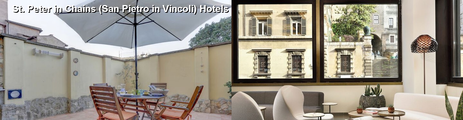 5 Best Hotels near St. Peter in Chains (San Pietro in Vincoli)