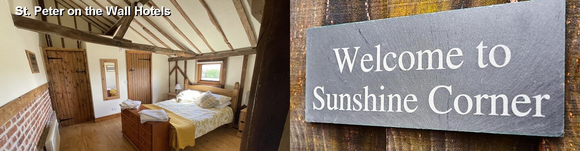 3 Best Hotels near St. Peter on the Wall