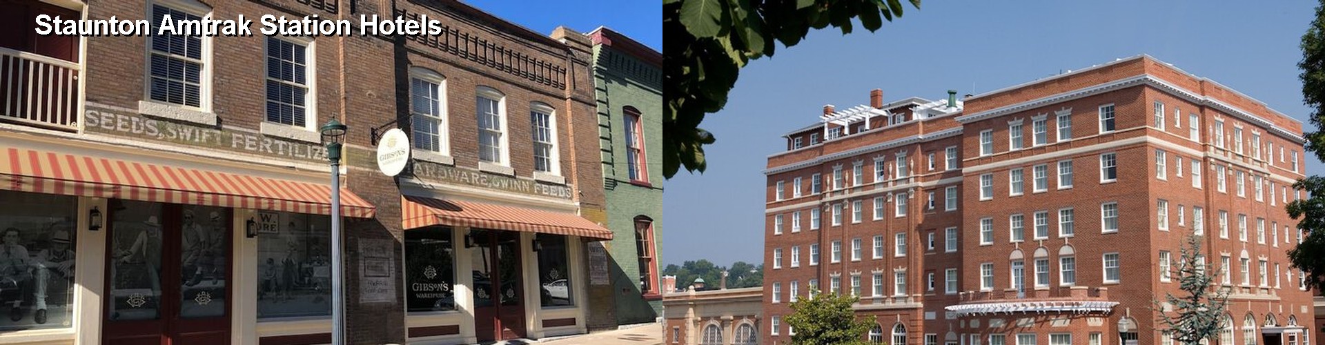 5 Best Hotels near Staunton Amtrak Station