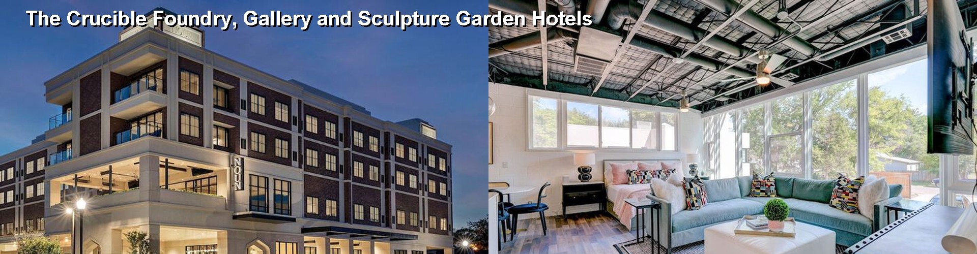 5 Best Hotels near The Crucible Foundry, Gallery and Sculpture Garden