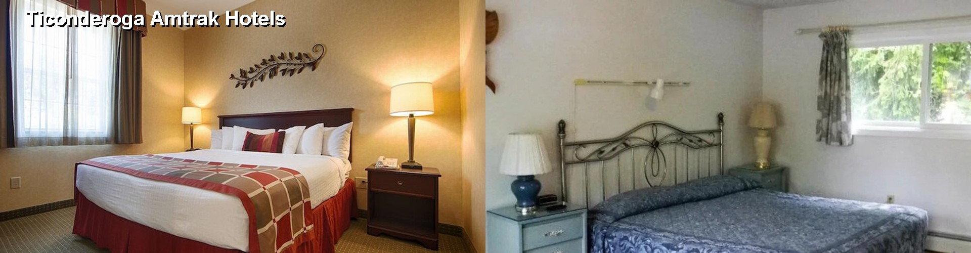 5 Best Hotels near Ticonderoga Amtrak