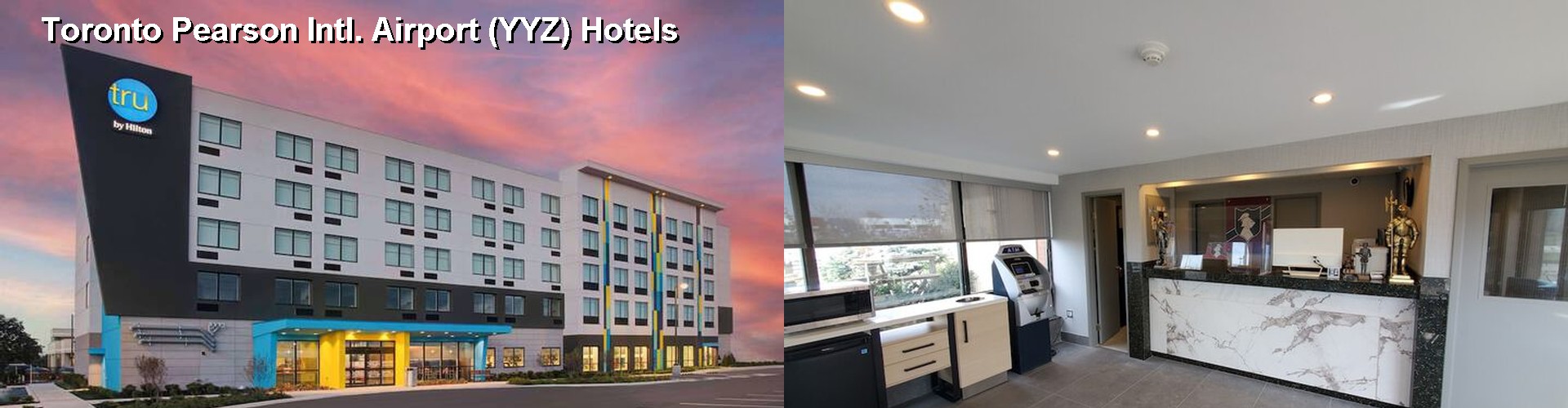 4 Best Hotels near Toronto Pearson Intl. Airport (YYZ)