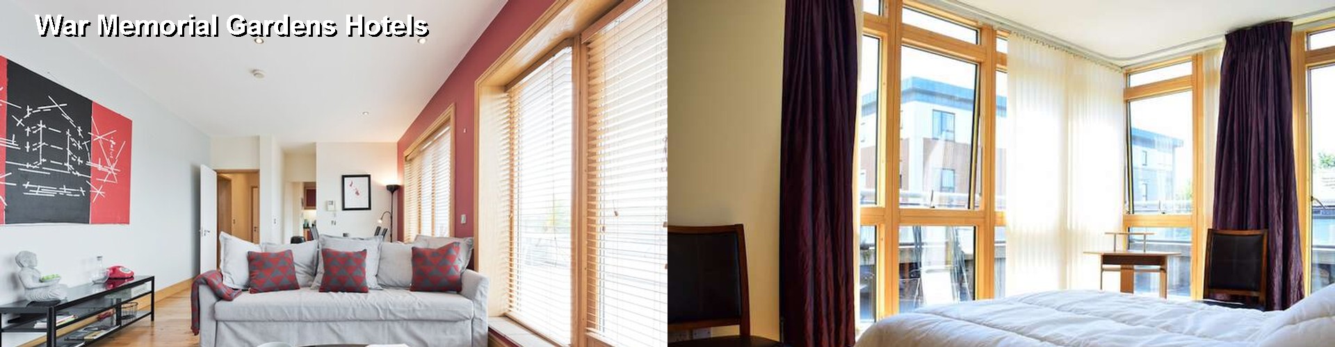 4 Best Hotels near War Memorial Gardens