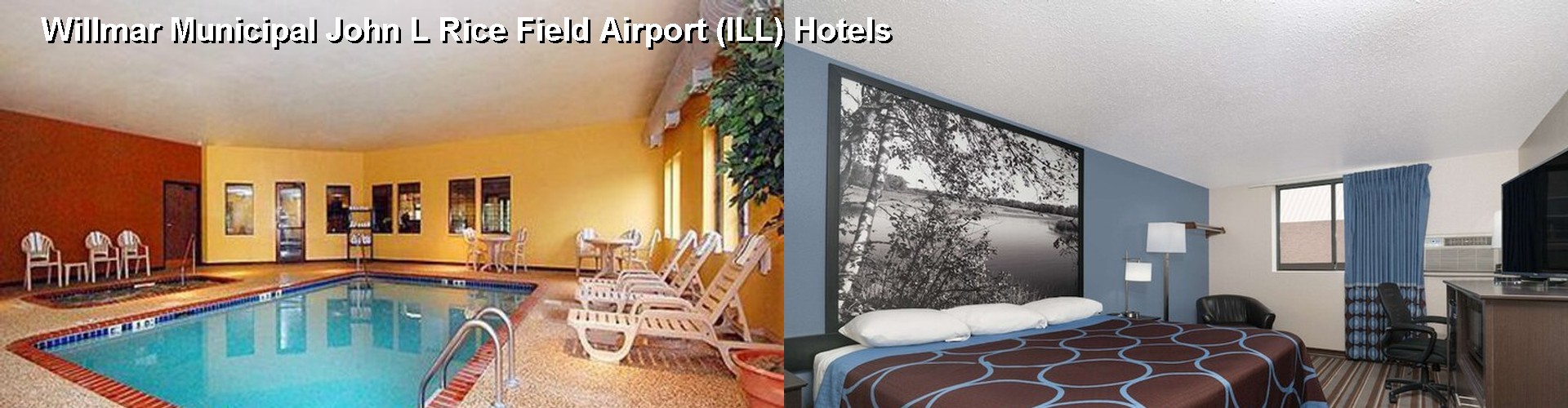 5 Best Hotels near Willmar Municipal John L Rice Field Airport (ILL)