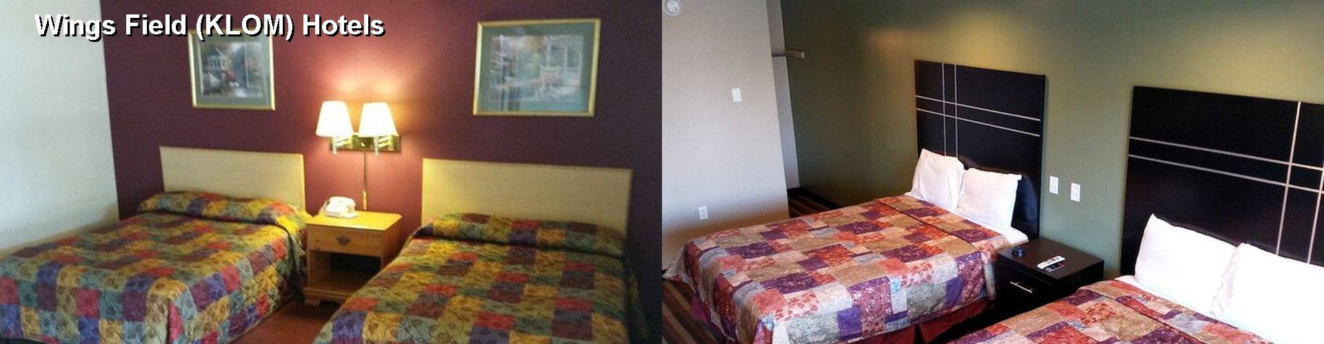 3 Best Hotels near Wings Field (KLOM)