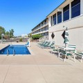 Swimming pool at Comfort Inn