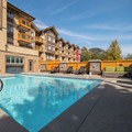 Swimming pool at Executive Suites Hotel & Resort Squamish