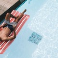 Swimming pool at Fairmont Century Plaza Hotel