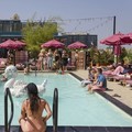 Swimming pool at Freehand Los Angeles