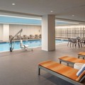 Swimming pool at Hilton Des Moines Downtown